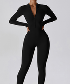 ZIPPED JUMPSUIT