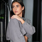 THE UNMATCHED CUT OFF SWEATSHIRT