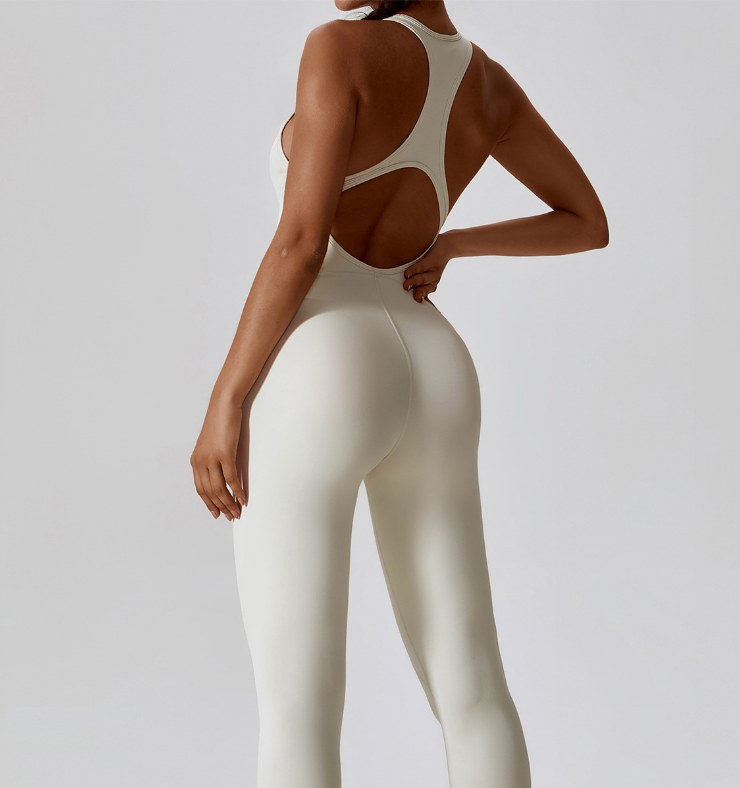 RIBBED JUMPSUIT