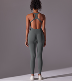 RIBBED JUMPSUIT