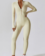 ZIPPED JUMPSUIT
