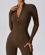 ZIPPED JUMPSUIT