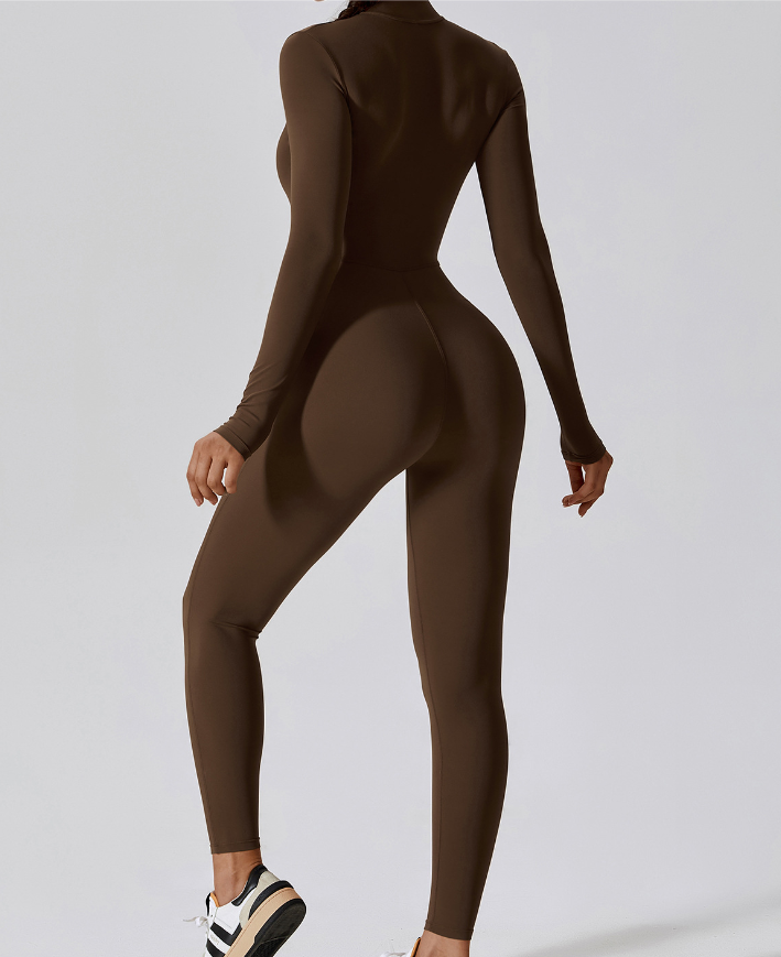 ZIPPED JUMPSUIT
