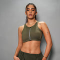 UN ZIP FRONT BRA