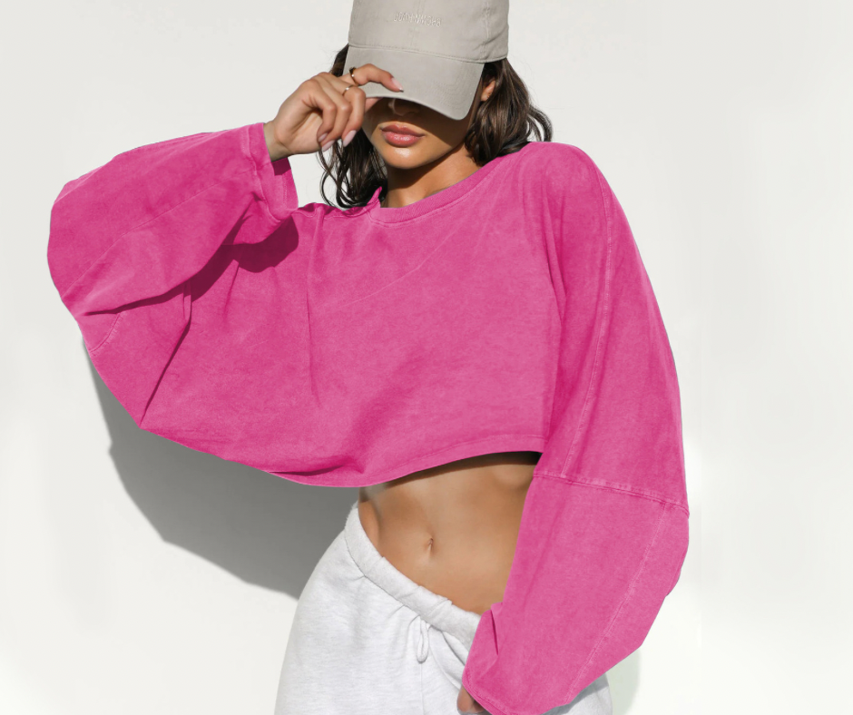 THE UNMATCHED CUT OFF SWEATSHIRT
