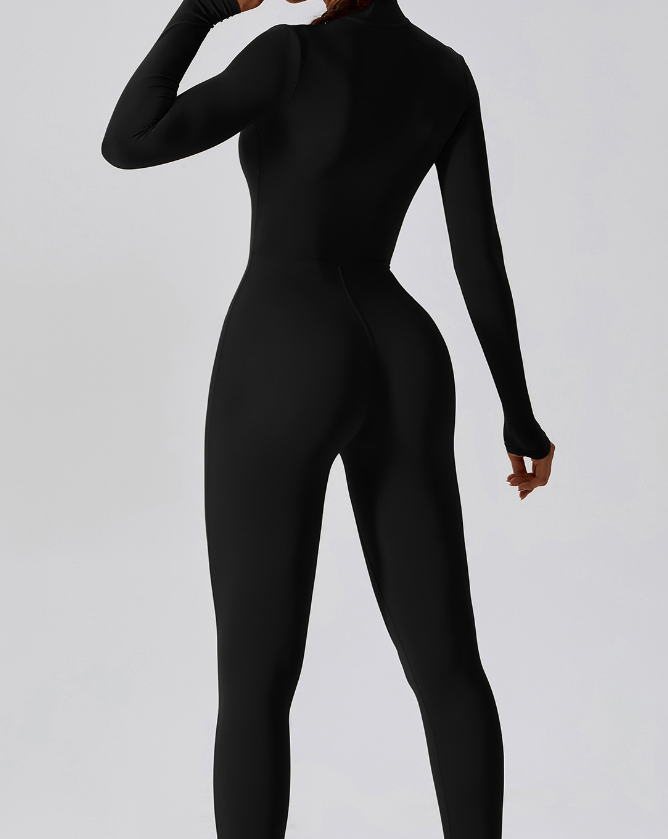ZIPPED JUMPSUIT