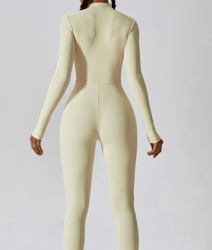 ZIPPED JUMPSUIT