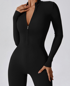 ZIPPED JUMPSUIT