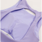 Backflow Ribbed Bra Top
