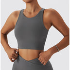 Backflow Ribbed Bra Top