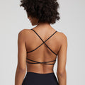 Glam Strap Fitness Bra