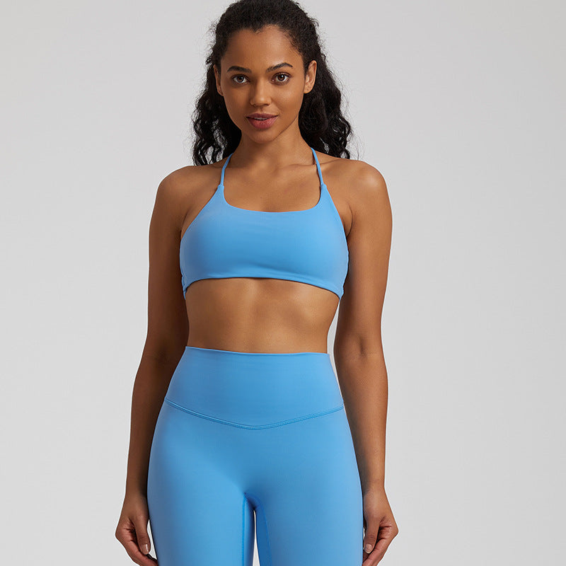 Glam Strap Fitness Bra