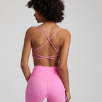 Glam Strap Fitness Bra