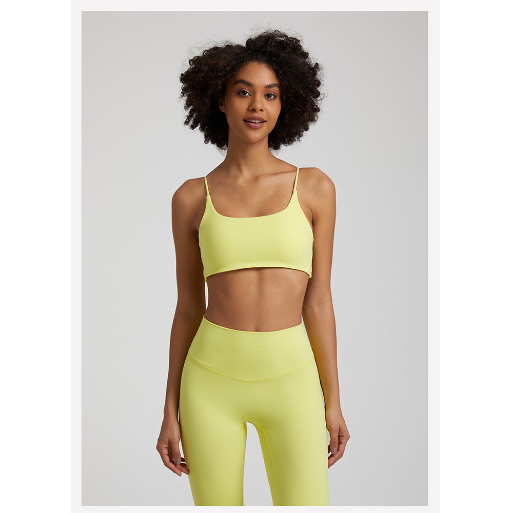 Glam Strap Fitness Bra