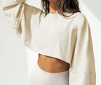 THE UNMATCHED CUT OFF SWEATSHIRT
