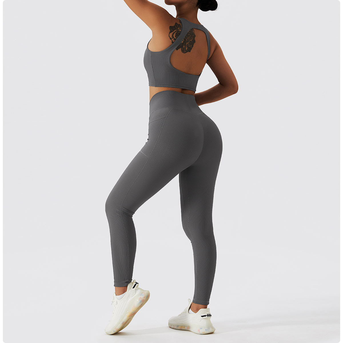 Flex-Ribbed Leggings