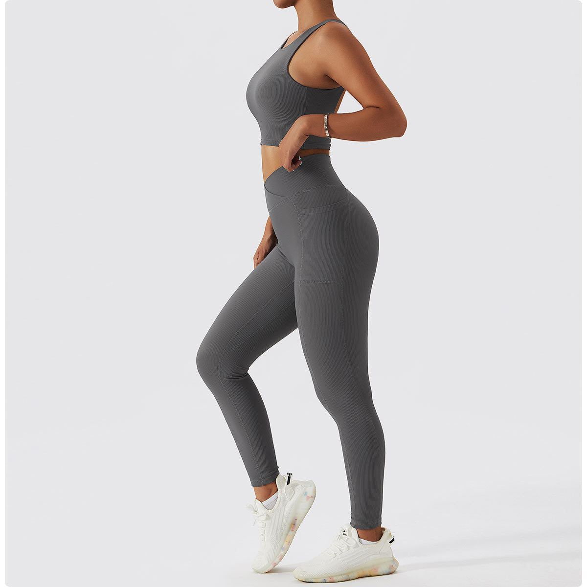 Flex-Ribbed Leggings