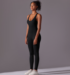 RIBBED JUMPSUIT