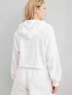 LIGHTWEIGHT CROPPED HOODIE