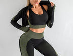 CONTRAST SEAMLESS SET