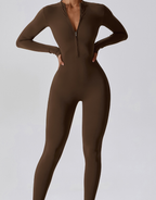 ZIPPED JUMPSUIT